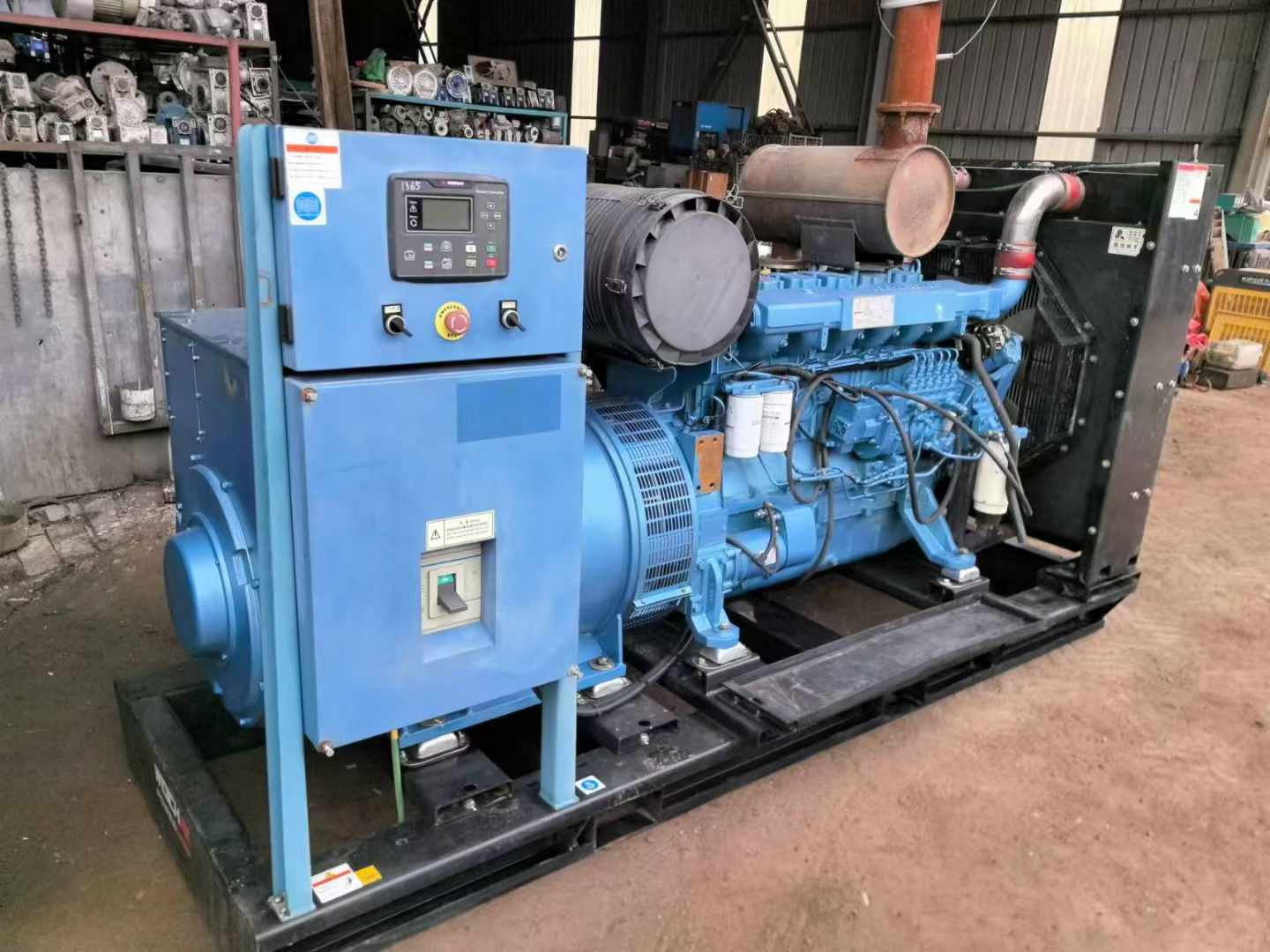 南海500kW 柴油发电机组可带动设备功率的计算公式是什么？
