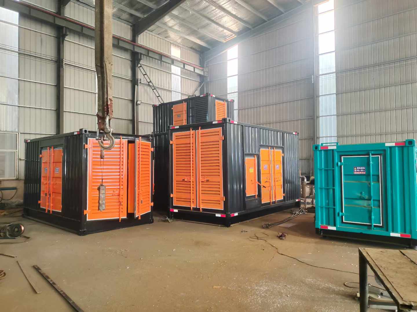 南海500kw柴油发电机组可以带动多少功率设备？