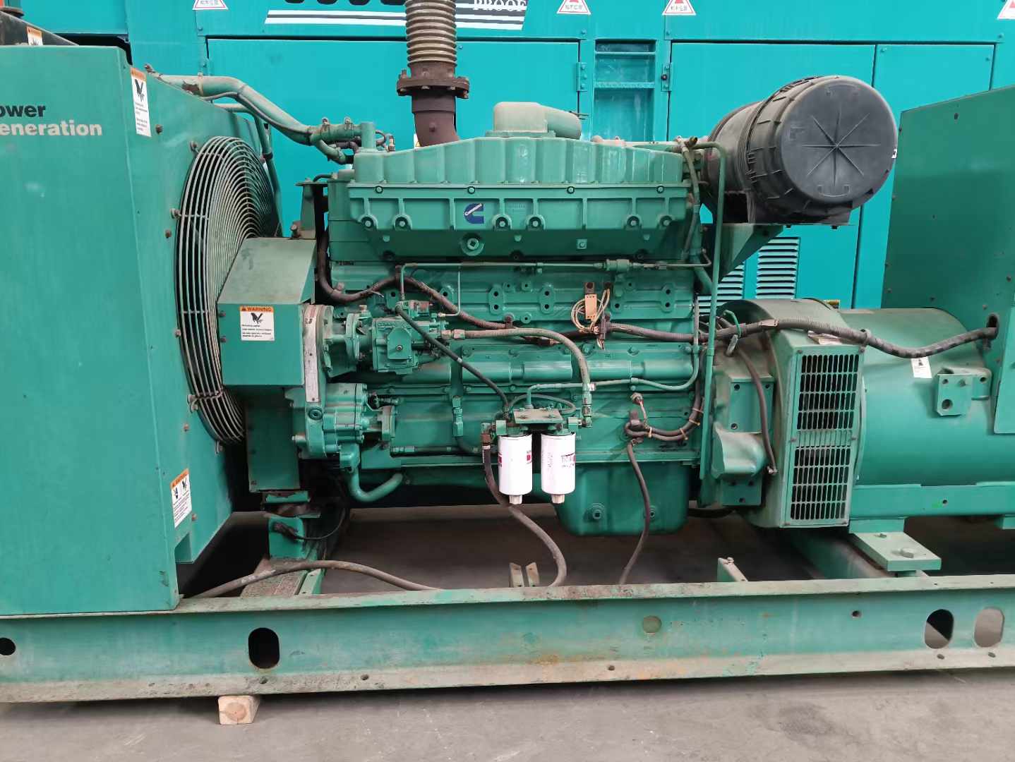 南海过载会对 600kW 柴油发电机组造成哪些损害？
